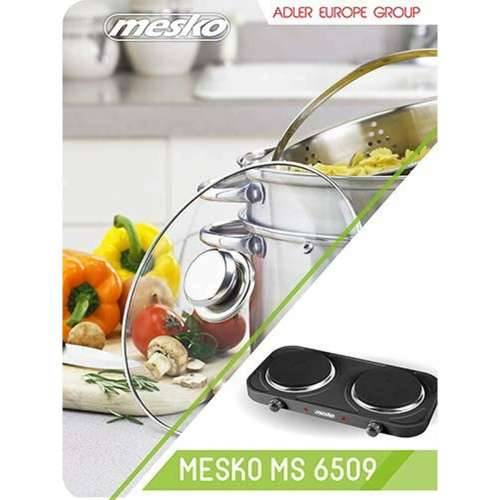 Električna Ploča za Kuhanje Adler MS 6509 Crna 2000 W Cijena