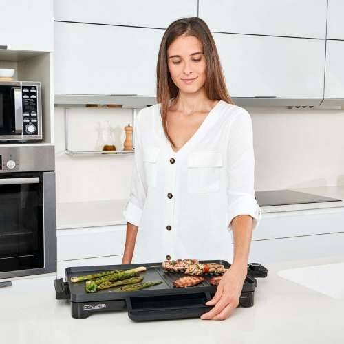 Električni Roštilj Black & Decker ES9680080B 2200 W Cijena