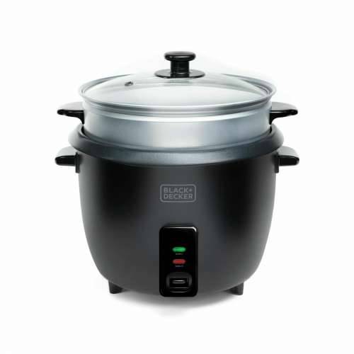 kuhalo za rižu Black & Decker ES9680120B Crna Nehrđajući Čelik 700 W 29 x 29 x 29 cm 1,8 L Cijena