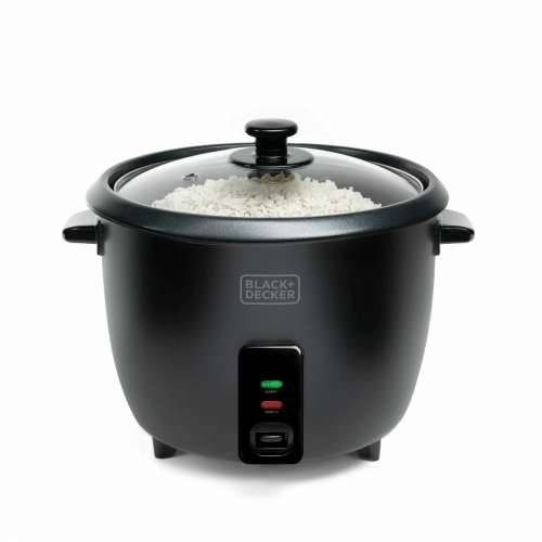 kuhalo za rižu Black & Decker ES9680120B Crna Nehrđajući Čelik 700 W 29 x 29 x 29 cm 1,8 L Cijena