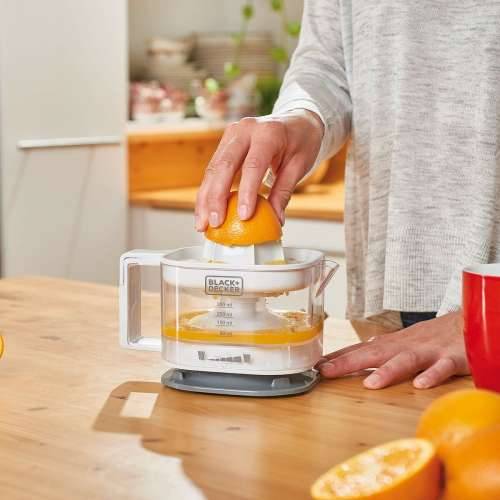 Električni sokovnik Black & Decker BXCJ25E Bijela Siva 25 W 350 ml Cijena