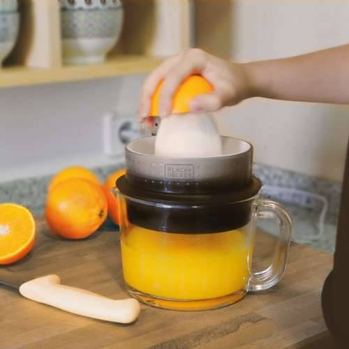 Električni sokovnik Black & Decker ES9240070B                      Bijela Crna Prozirni 30 W 1 L Cijena