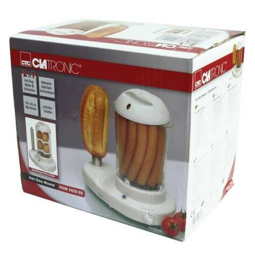 Uređaj za Pripremu Hot Dogova Clatronic HA-HOTDOG-13 Cijena
