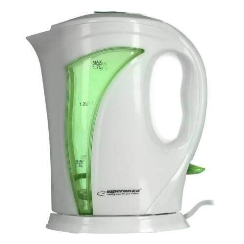 Kuhalo Esperanza EKK018G  Bijela Zelena Pisana Plastika 2200 W 1,7 L Cijena