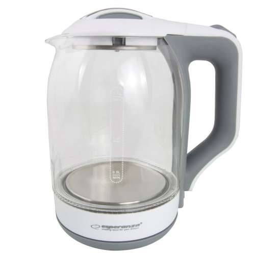 Kuhalo Esperanza EKK025W  Bijela Staklo Plastika 1500 W 1,7 L Cijena