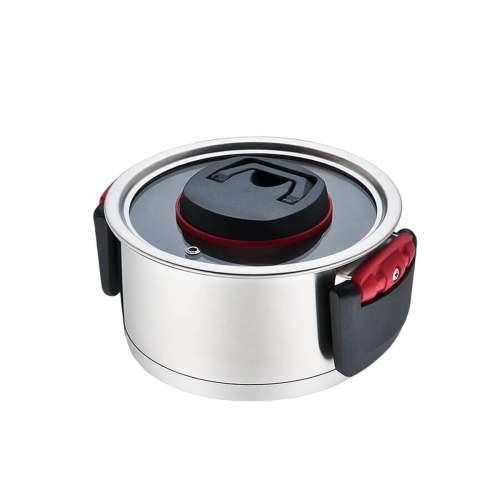 Lonac s Poklopcem Feel Maestro  MR-3530-20 Crno crvena Čelik Nehrđajući Čelik Plastika Ø 20 cm 3,2 L Cijena