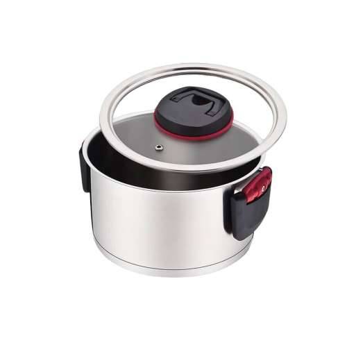 Lonac s Poklopcem Feel Maestro  MR-3530-20 Crno crvena Čelik Nehrđajući Čelik Plastika Ø 20 cm 3,2 L Cijena