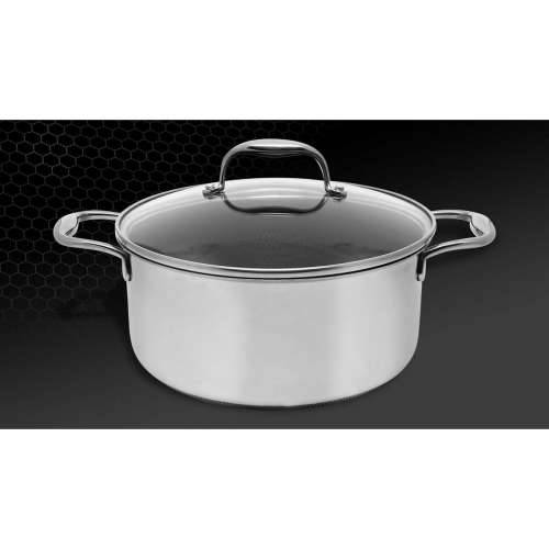 Lonac s Poklopcem Kohersen 71104 Srebrna Nehrđajući Čelik Aluminij Ø 24 cm 4,9 L Cijena