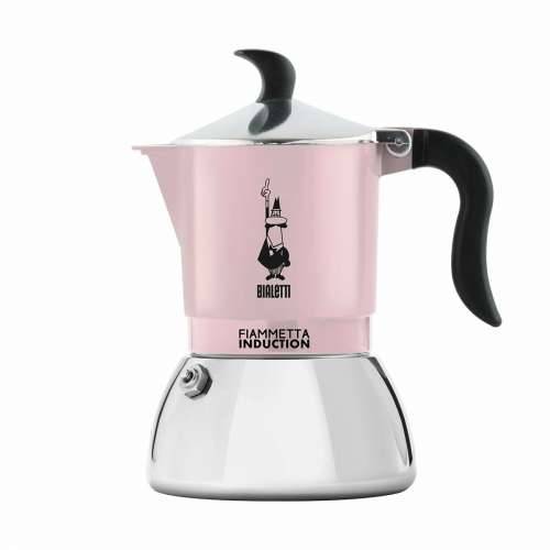 Talijanska Moka za Kavu Bialetti 29589 Nehrđajući Čelik Aluminij 2 Tasītes Roza Cijena