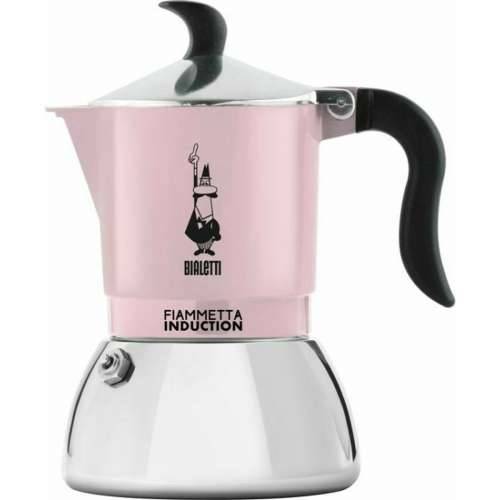 Talijanska Moka za Kavu Bialetti 29592 Nehrđajući Čelik Aluminij 4 Tasītes Roza Cijena