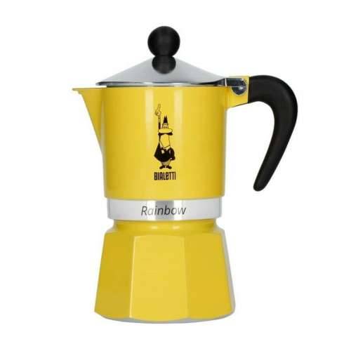 Talijanska Moka za Kavu Bialetti 29583 Rumena Aluminij 140 ml Cijena