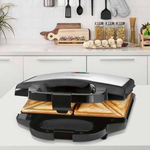 Aparat za sendviče Clatronic ST 3778 Crna 750 W Cijena