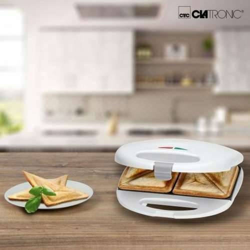 Aparat za sendviče Clatronic ST 3477 Bijela 750 W Cijena