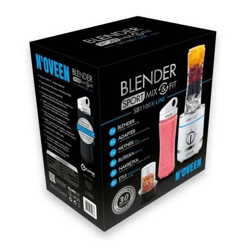 Mikser u posudi N’oveen SB1100 Bijela 300 W 600 ml Cijena