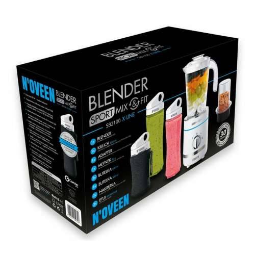 Mikser u posudi N’oveen SB2100 Bijela 500 W 800 ml Cijena