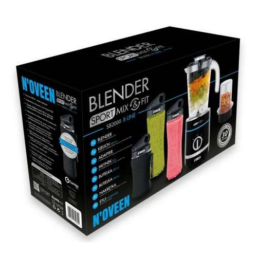 Mikser u posudi N’oveen SB2000 Crna 500 W 800 ml Cijena