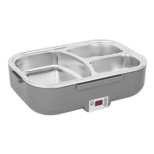 Električna Kutija za Ručak N’oveen LB640 Tamno sivo Nehrđajući Čelik 24 x 11 x 18,5 cm Cijena