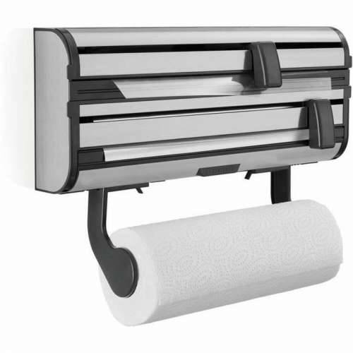 Stalak za Papirnati Ručnik Leifheit 25793 Crna Aluminij Plastika Cijena