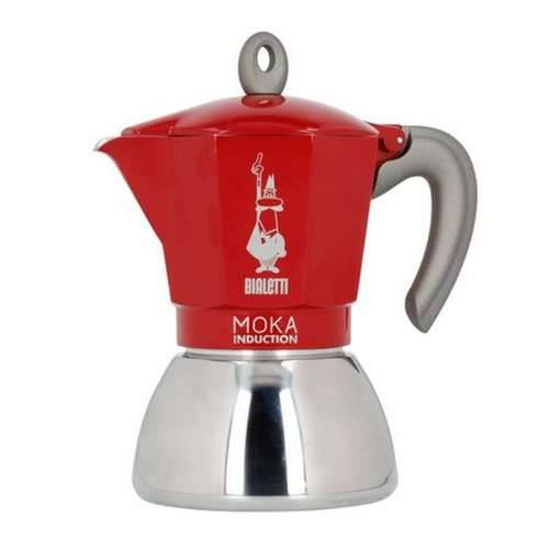 Talijanska Moka za Kavu Bialetti Moka Induction Crna Nehrđajući Čelik Aluminij 300 ml 6 Šalice Cijena