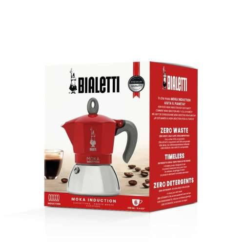 Talijanska Moka za Kavu Bialetti Moka Induction Crna Nehrđajući Čelik Aluminij 300 ml 6 Šalice Cijena