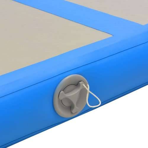 Strunjača na napuhavanje s crpkom 700 x 100 x 10 cm PVC plava Cijena