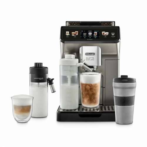 Super automatski aparat za kavu DeLonghi ECAM 450.86.T 1450 W Crna Cijena