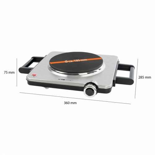 Električna Ploča za Kuhanje Clatronic EKP 3788 1500 W Cijena