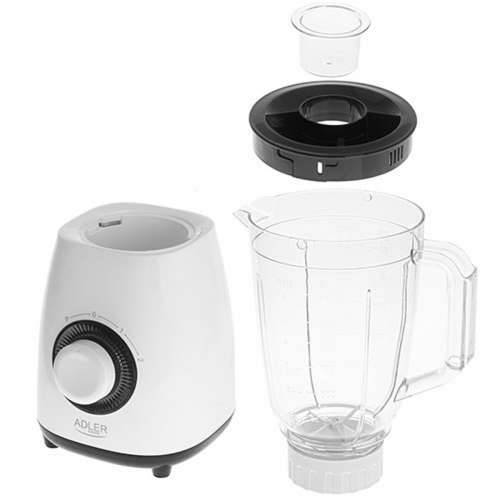 Mikser u posudi Adler AD 4085 Bijela Crna 1000 W 1,5 L Cijena