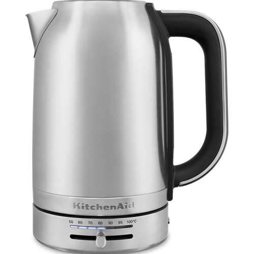 Kuhalo KitchenAid 5KEK1701ESX Siva plástico,acero inoxidable 2400 W 1,7 L (1 kom.) Cijena