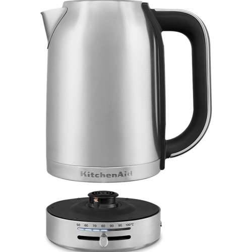 Kuhalo KitchenAid 5KEK1701ESX Siva plástico,acero inoxidable 2400 W 1,7 L (1 kom.) Cijena