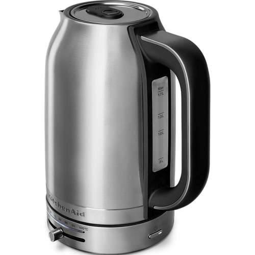 Kuhalo KitchenAid 5KEK1701ESX Siva plástico,acero inoxidable 2400 W 1,7 L (1 kom.) Cijena