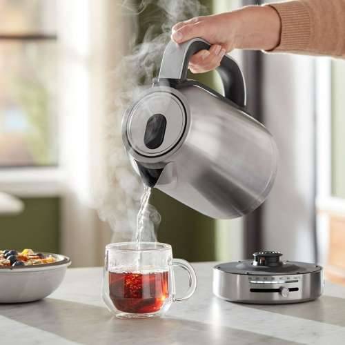 Kuhalo KitchenAid 5KEK1701ESX Siva plástico,acero inoxidable 2400 W 1,7 L (1 kom.) Cijena