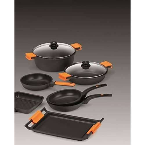 Tava za Wok BRA Sartén Efficient Crna Aluminij Ø 24 cm Cijena
