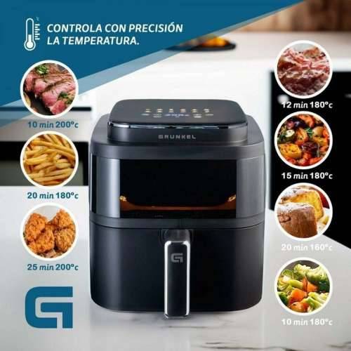 Friteza na Zrak Grunkel Light Fryer 1400 W 6 L Crna Cijena