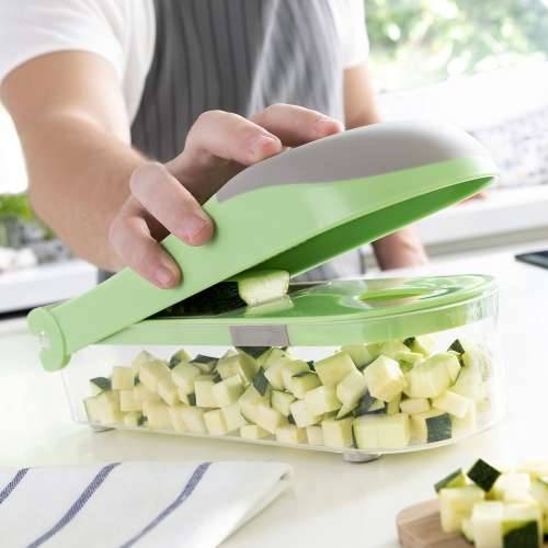 Rezač povrća, ribež i mandolina s receptima i dodacima 7 u 1 Choppie Expert InnovaGoods Cijena