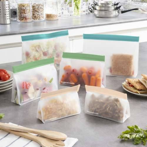 Set hermetičkih vrećica za višekratnu upotrebu Zags InnovaGoods 6 kom. Cijena
