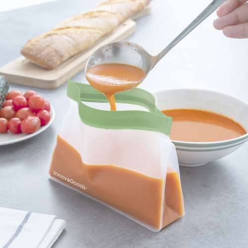 Set hermetičkih vrećica za višekratnu upotrebu Zags InnovaGoods 6 kom. Cijena