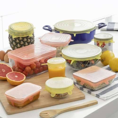 Set od 10 višekratnih i podesivih kuhinjskih poklopaca Lilyd InnovaGoods Cijena