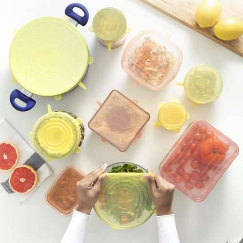 Set od 10 višekratnih i podesivih kuhinjskih poklopaca Lilyd InnovaGoods Cijena