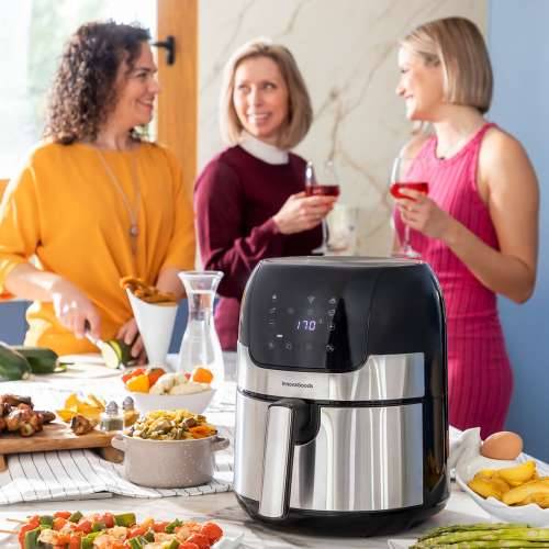 Friteza na Zrak InnovaGoods Fryinn 3500 Crna 1400 W 3,5 L Nehrđajući Čelik Cijena