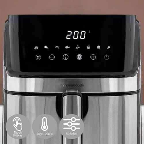 Friteza na Zrak InnovaGoods Fryinn Pro 5500 Crna 1700 W 5,5 L Nehrđajući Čelik Cijena