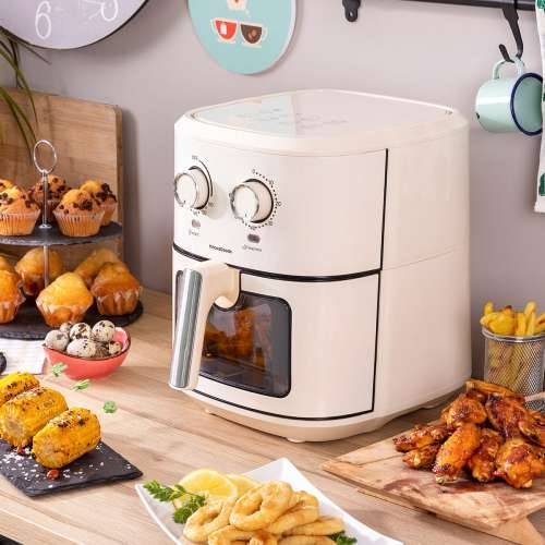 Friteza na Zrak InnovaGoods Vynner Pro 6500 Krema 1700 W 6,5 L Nehrđajući Čelik Cijena