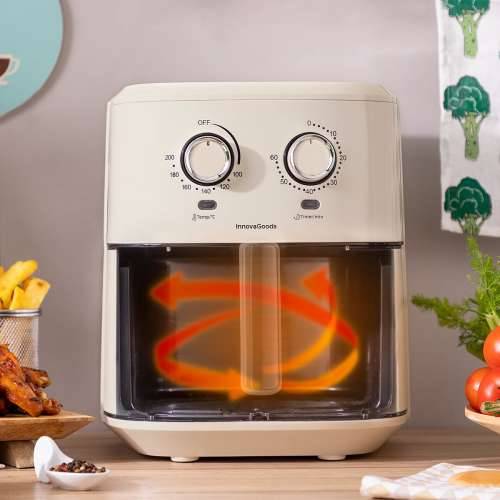 Friteza na Zrak InnovaGoods Vynner Pro 6500 Krema 1700 W 6,5 L Nehrđajući Čelik Cijena