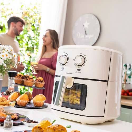 Friteza na Zrak InnovaGoods Vynner Pro 6500 Krema 1700 W 6,5 L Nehrđajući Čelik Cijena