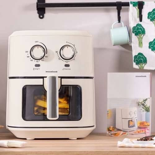 Friteza na Zrak InnovaGoods Vynner Pro 6500 Krema 1700 W 6,5 L Nehrđajući Čelik Cijena