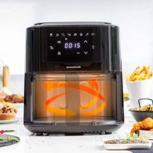 Friteza na Zrak s vagom InnovaGoods Fryinn Balance 5000 Crna 1500 W 5 L Nehrđajući Čelik Cijena