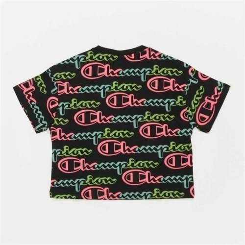 Ženska Majica Kratkih Rukava Champion Crewneck Croptop Crna Cijena