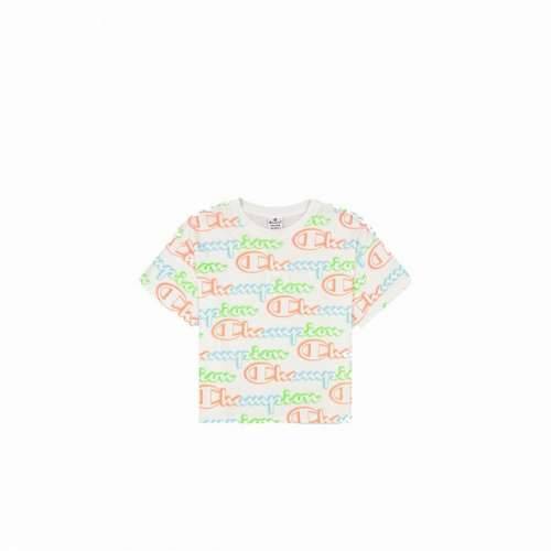 Ženska Majica Kratkih Rukava Champion Crewneck Croptop Bijela Cijena