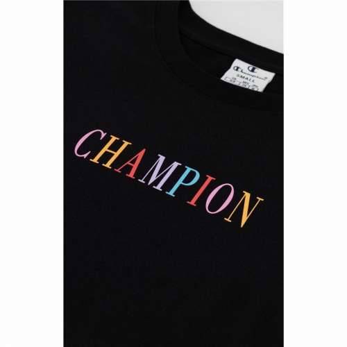 Ženska Majica Kratkih Rukava Champion Crewneck Croptop Crna Cijena