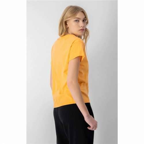 Ženska Majica Kratkih Rukava Champion Crewneck Croptop Rumena Cijena